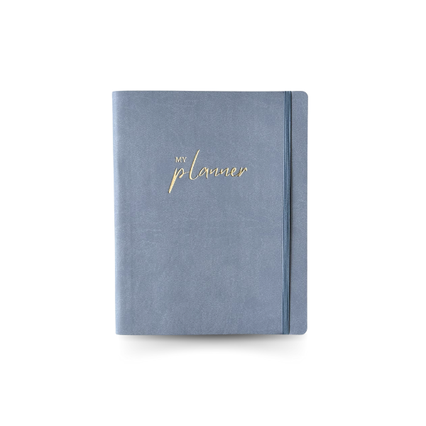 My planner dusty plava