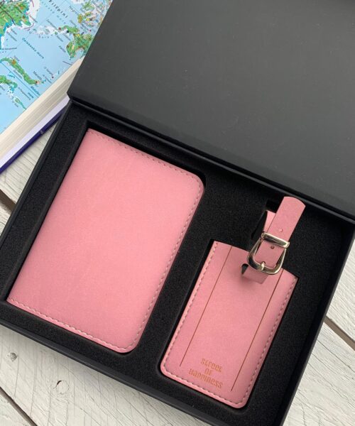 Travel set dusty roza