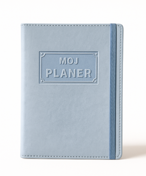Moj planer 2027. baby blue