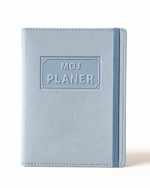 Moj planer 2027. baby blue