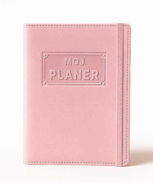 Moj planer 2027. baby pink