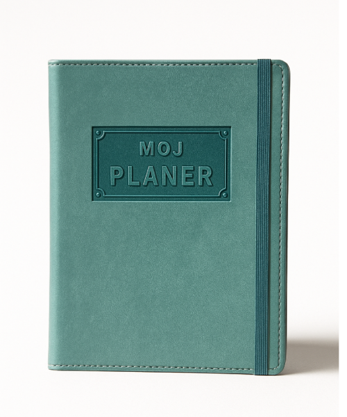 Moj planer 2027. turquoise