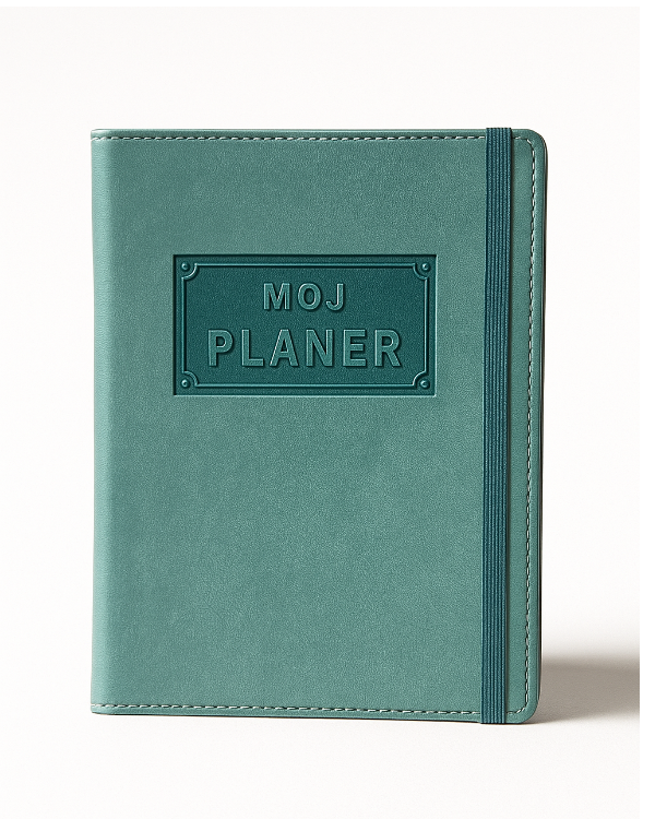 Moj planer 2027. turquoise