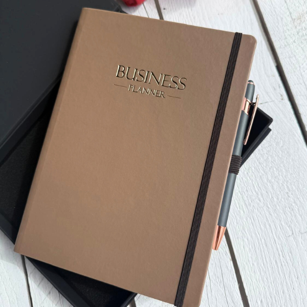 Business planner smeđa