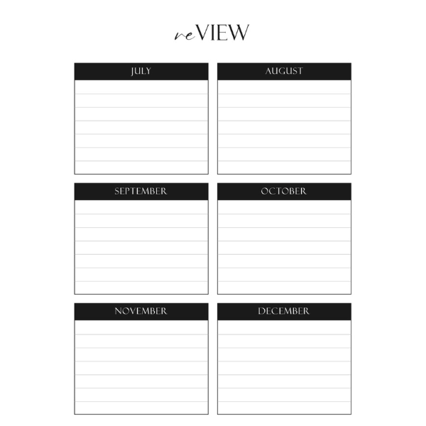Business planner crna - Slika 4