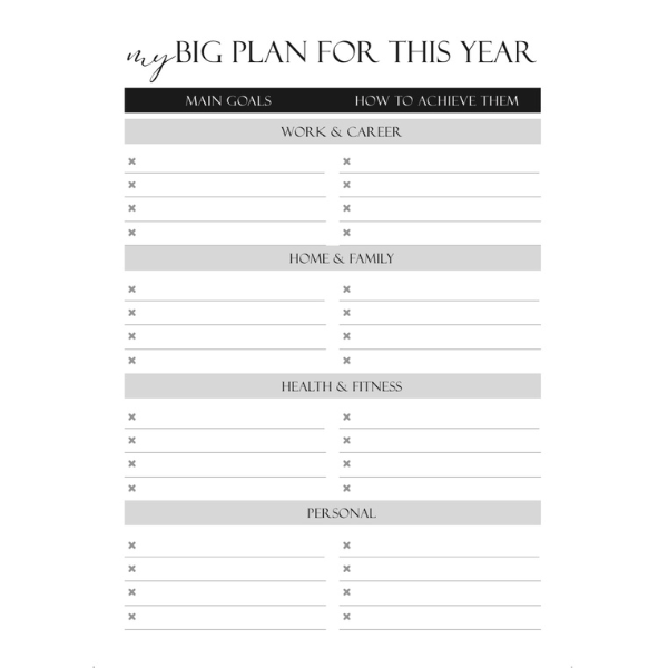 Business planner crna - Slika 6