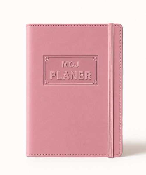 Moj planer 2027. dusty rose